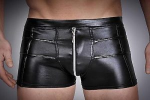 Wetlook-Zipper-Pants von Noir Handmade