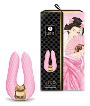AIKO - Doppel Vibrator rosa von Shunga