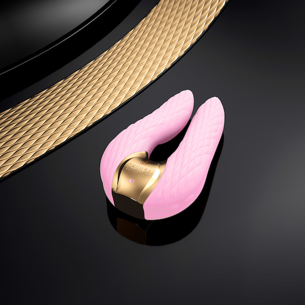 AIKO - Doppel Vibrator rosa von Shunga
