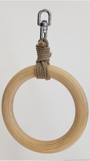 Bondage Shibari Ring aus Holz von Seilträumer