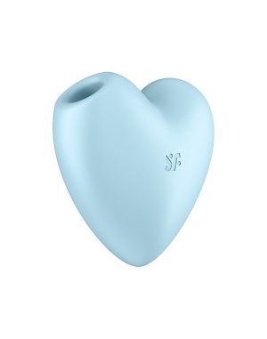 Cutie Heart Luftimpuls Vibrator blau von Satisfyer