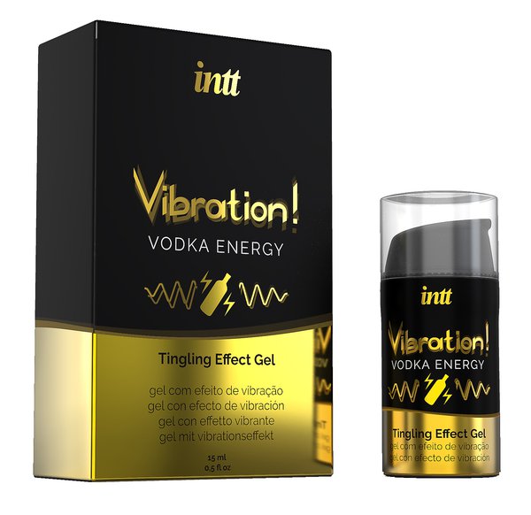 Gleitgel Liquid Vibration Vodka 15ml von intt