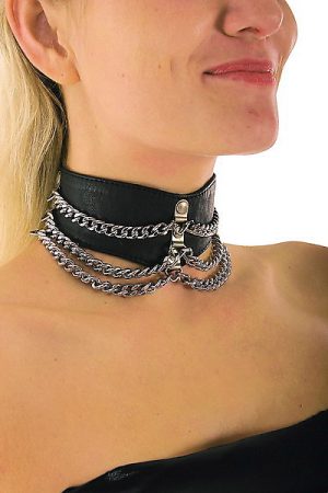Halsband mit Kette von Ledapol