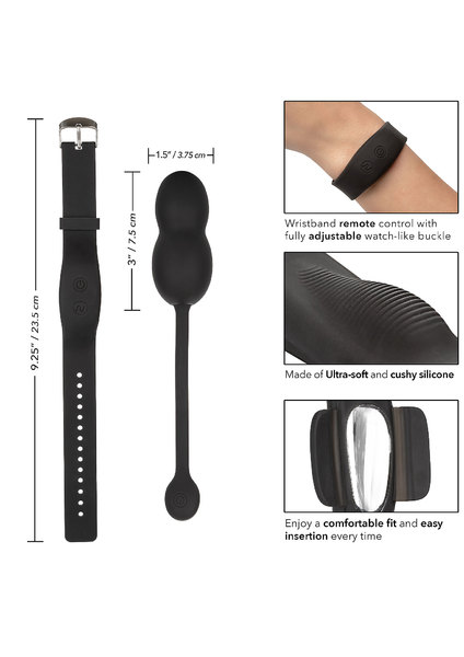 Klitoris-Stimulator mit Armband-Fernbedienung von Calexotics