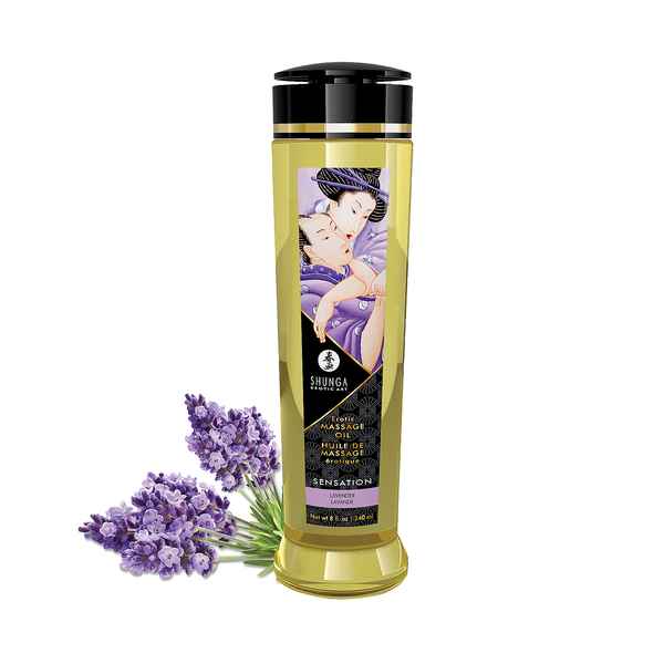 Massage Öl Sensation (Lavender) 240ml von SHUNGA