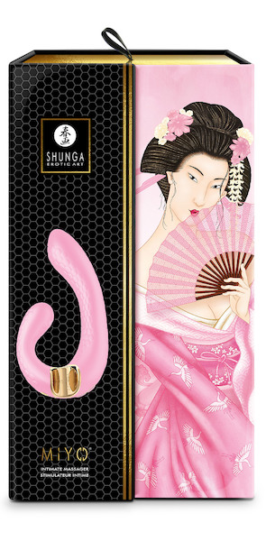 MIYO - Doppel Vibrator rosa von Shunga