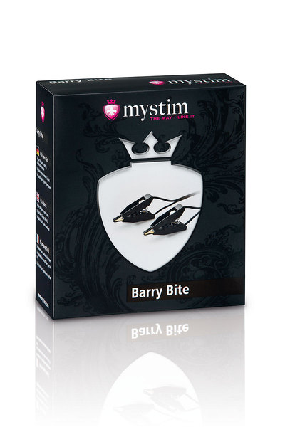 Mystim Barry Bite - 2-polige Reizstomklammern von
