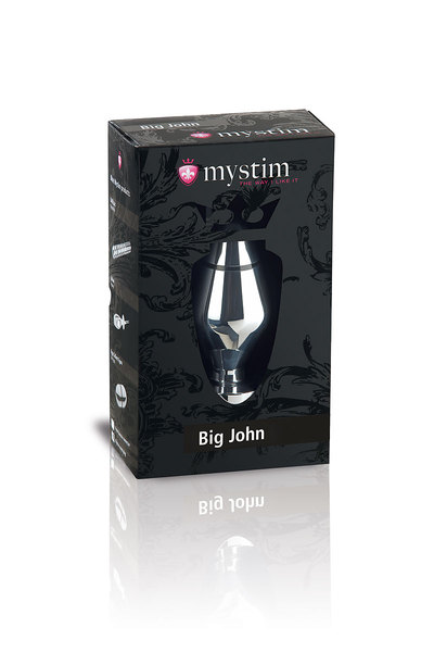 Mystim Big John Buttplug XL, (Mystim-Stecker) von