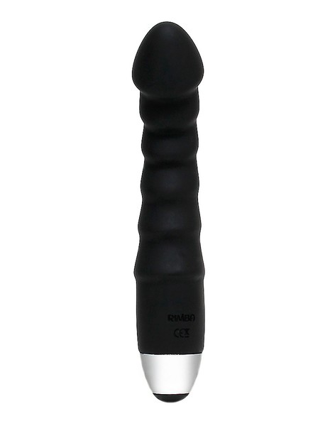 Semi-realistischer Vibrator schwarz von Rimba