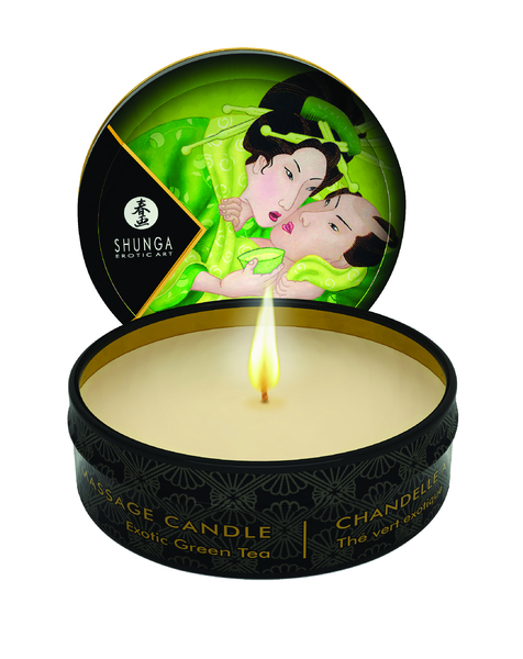 SHUNGA Massage Kerze Zénitude/Green Tea 30ml von Shunga