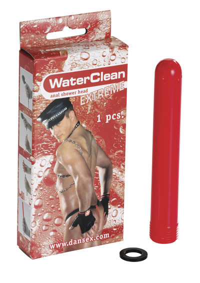 WaterClean Shower Head No Limit Extreme red (gay box) von Dansex
